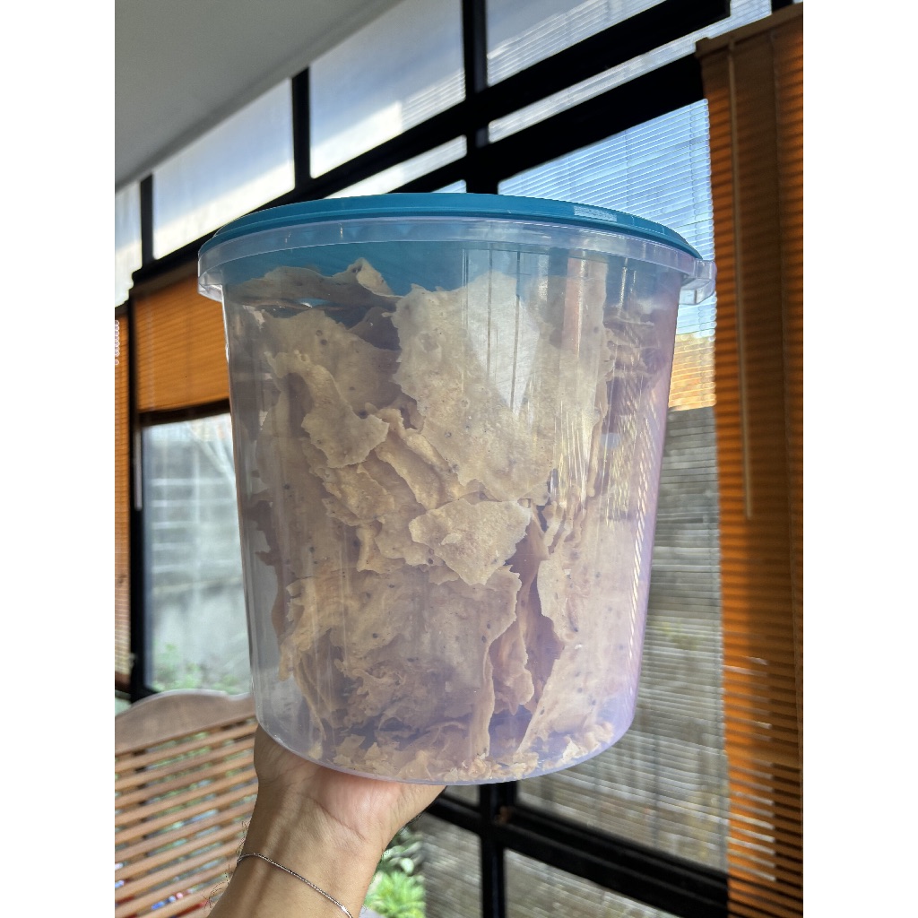 Peyek Abdi Dalem - Peyek Rebon - Toples 10 L