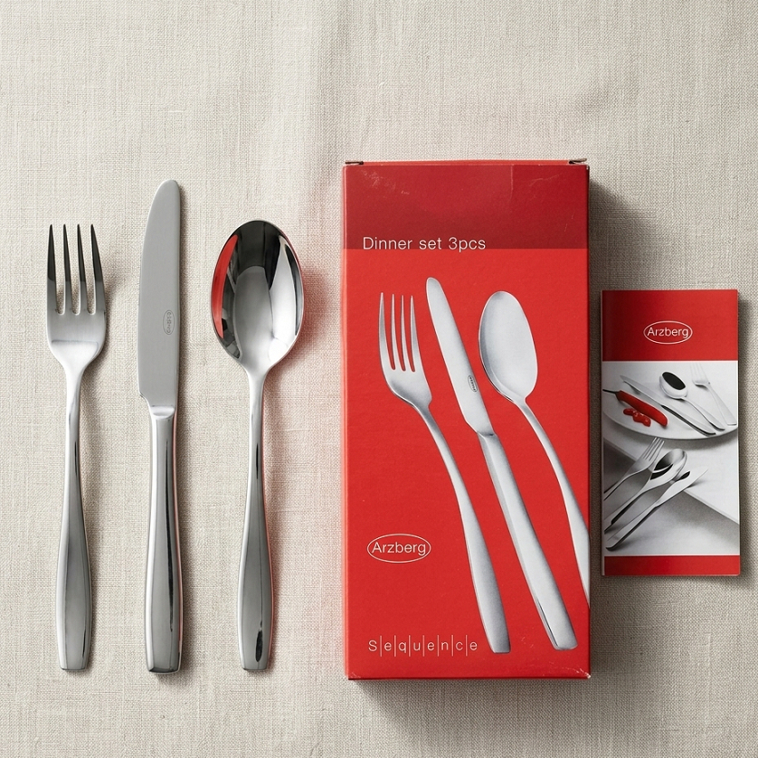 SENDOK MAKAN SET STAINLESS STEEL ARZBERG GERMAN / ARZBERG GERMAN DINER SET 3 PCS