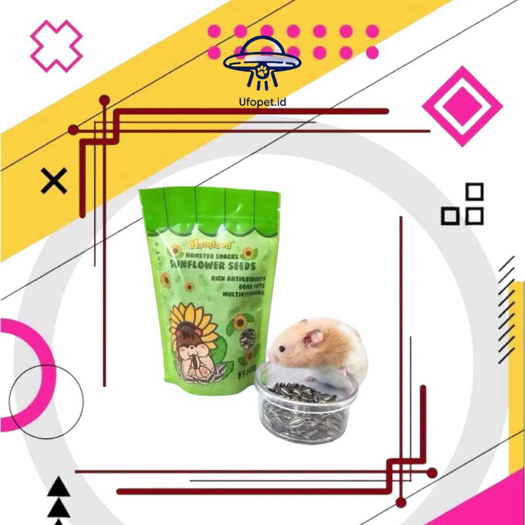 Hamsfood Hamster Snacks Sunflower Seeds 150gr