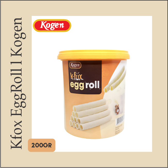 Kogen Kfox Egg Roll Kemasan 200gr Terbaru