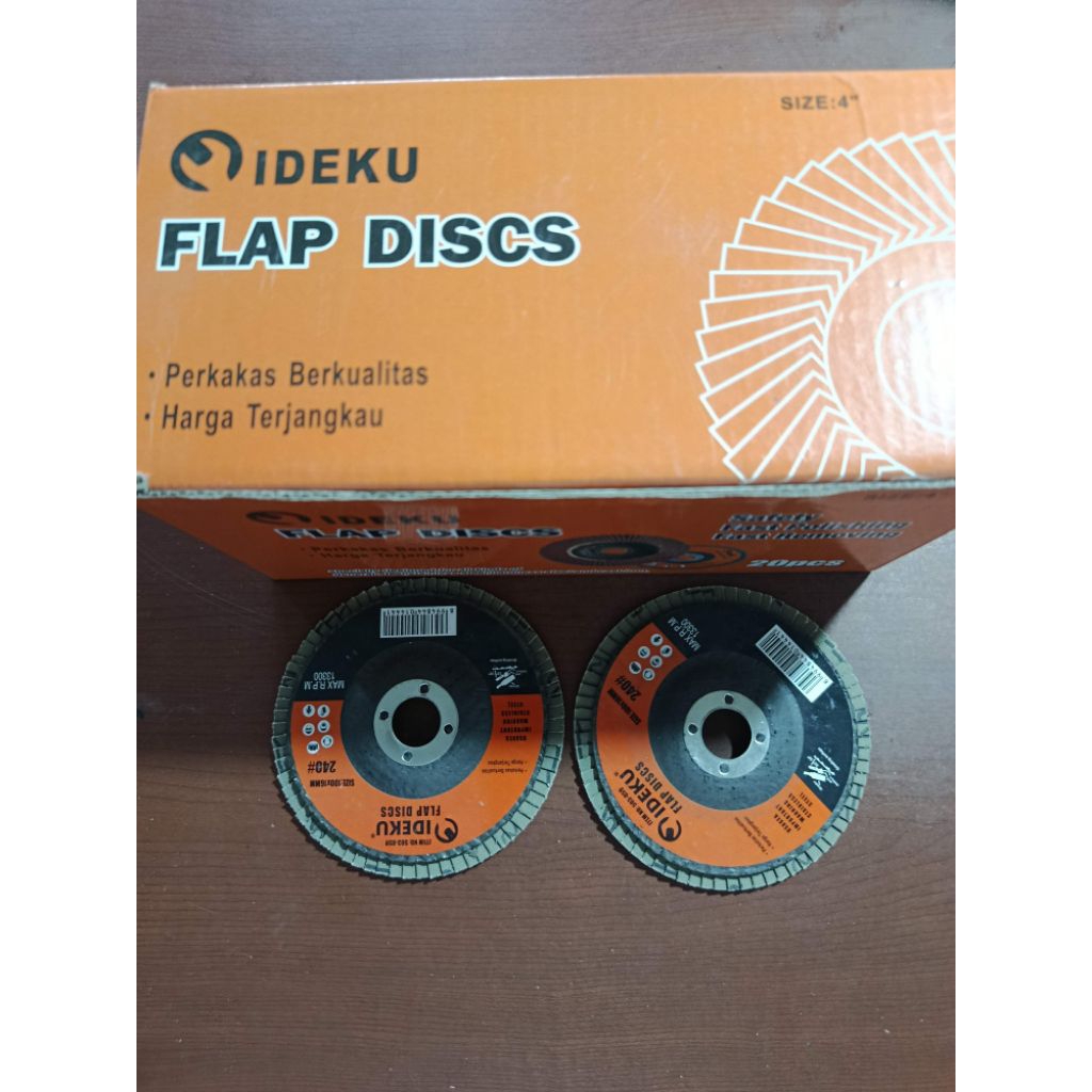 Amplas Susun / Mata Gerinda Amplas Susun Poles Grit 60, 80, 100, 120, 150, 180, 240, 400