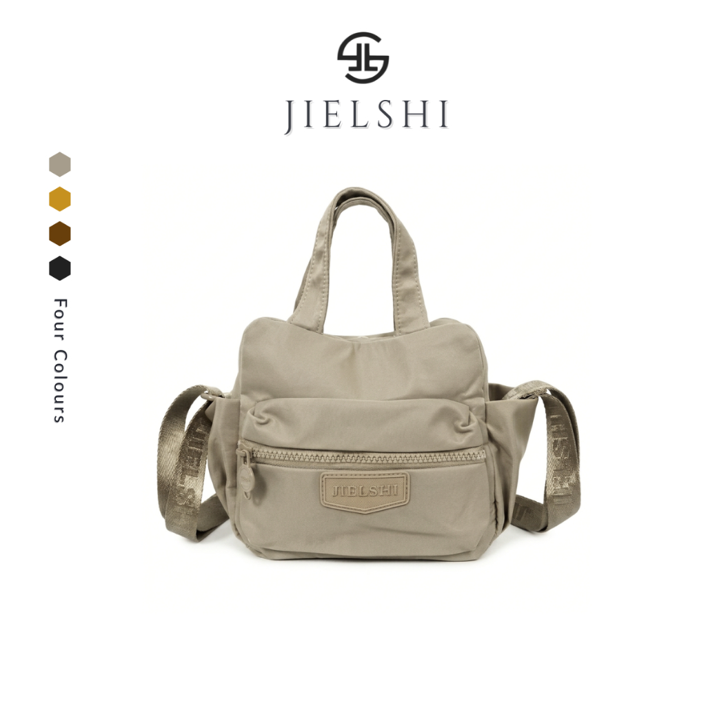 JIELSHI RUCE 116-30-J# Tas Selempang Wanita Parasut Glossy Anti Air – Sling Bag Fashion Kekinian