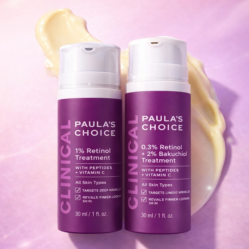 Paula's Choice Clinical Retinol Treatment 1% / 0.3% Retinol + 2% Bakuchiol 30ml Anti Aging Serum Wri