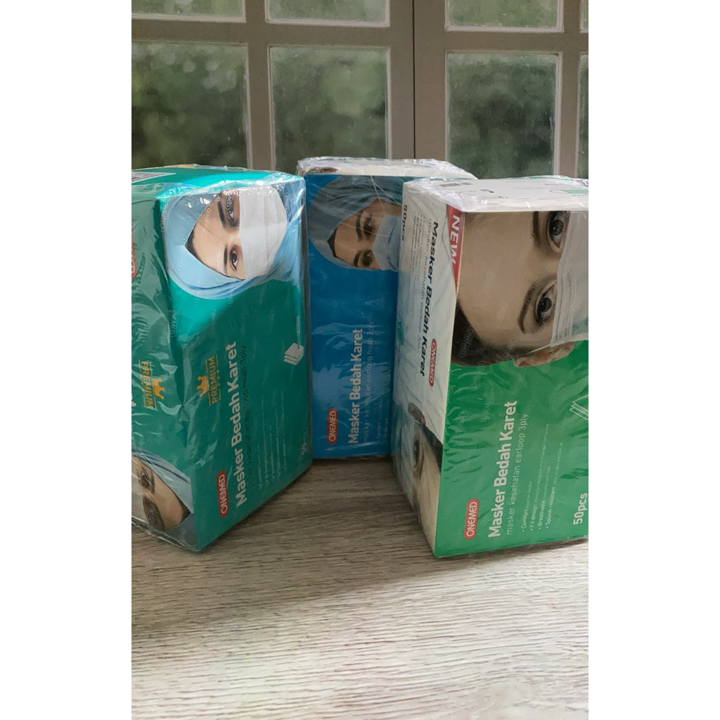 Masker bedah medis/masker karet/masker hijab/masker bedah tali