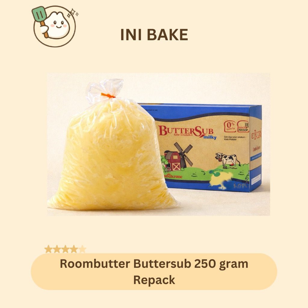 Roombutter Merk Buttersub 250 g – Butter Baking
