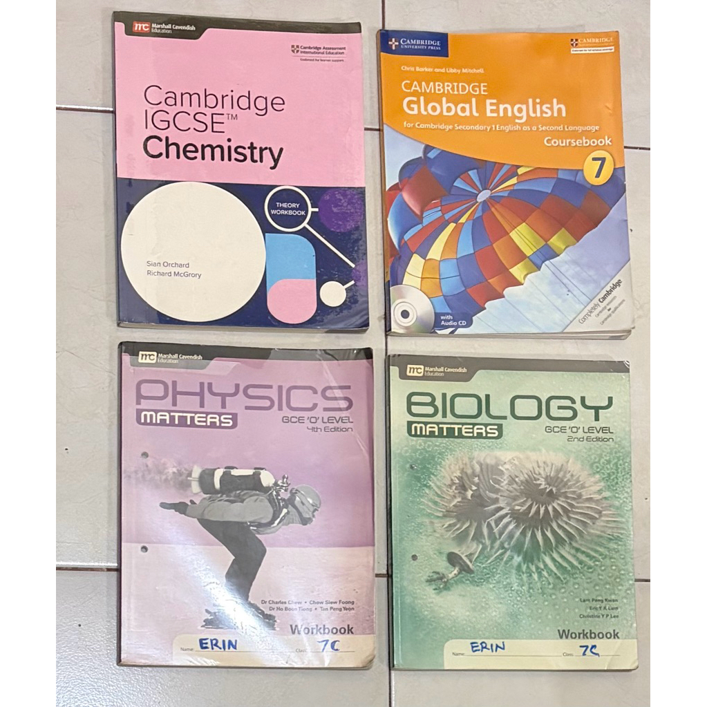 cambridge igcse chemistry gce o level physics biology matters global english