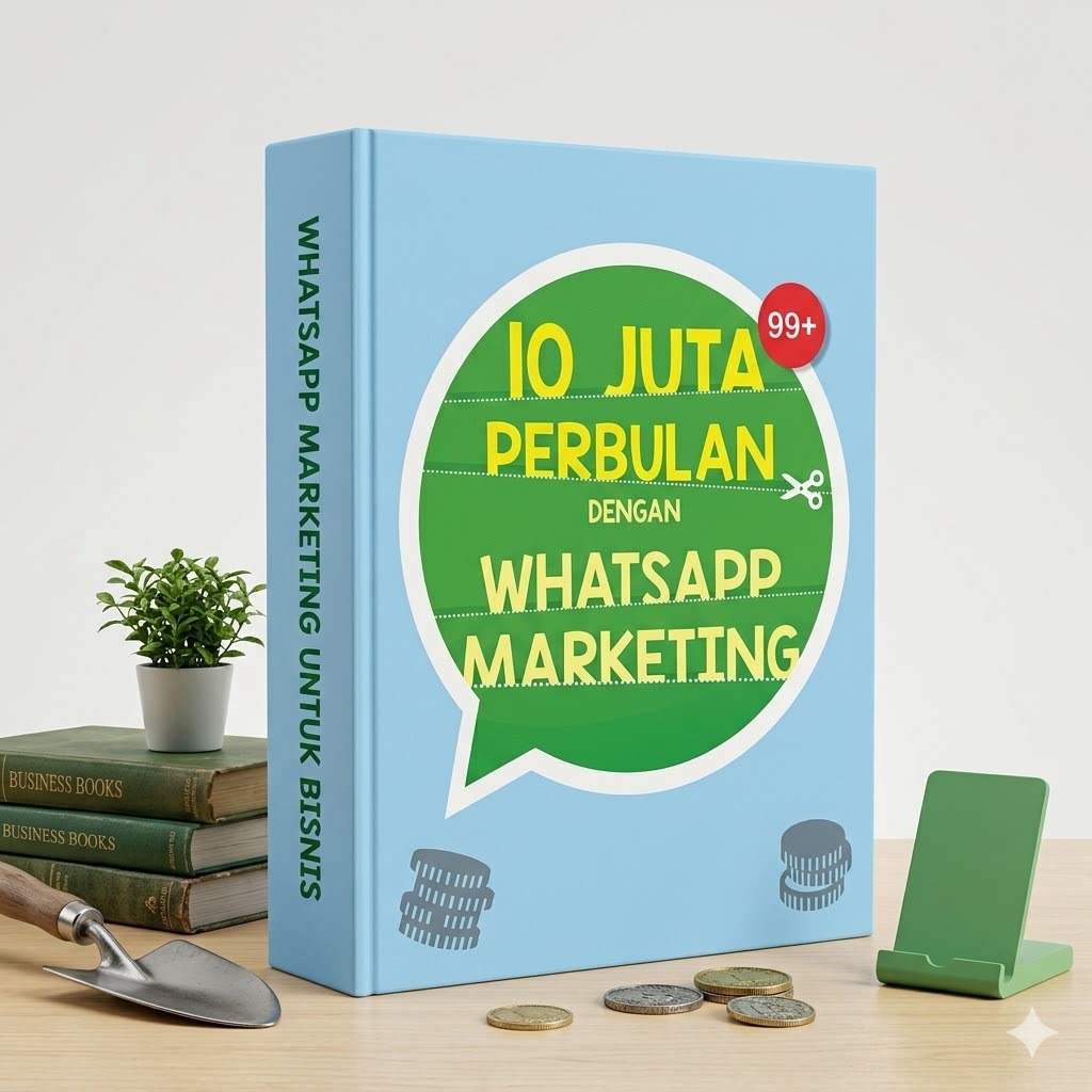 E-Course 10 juta perbulan dengan whatsapp marketing