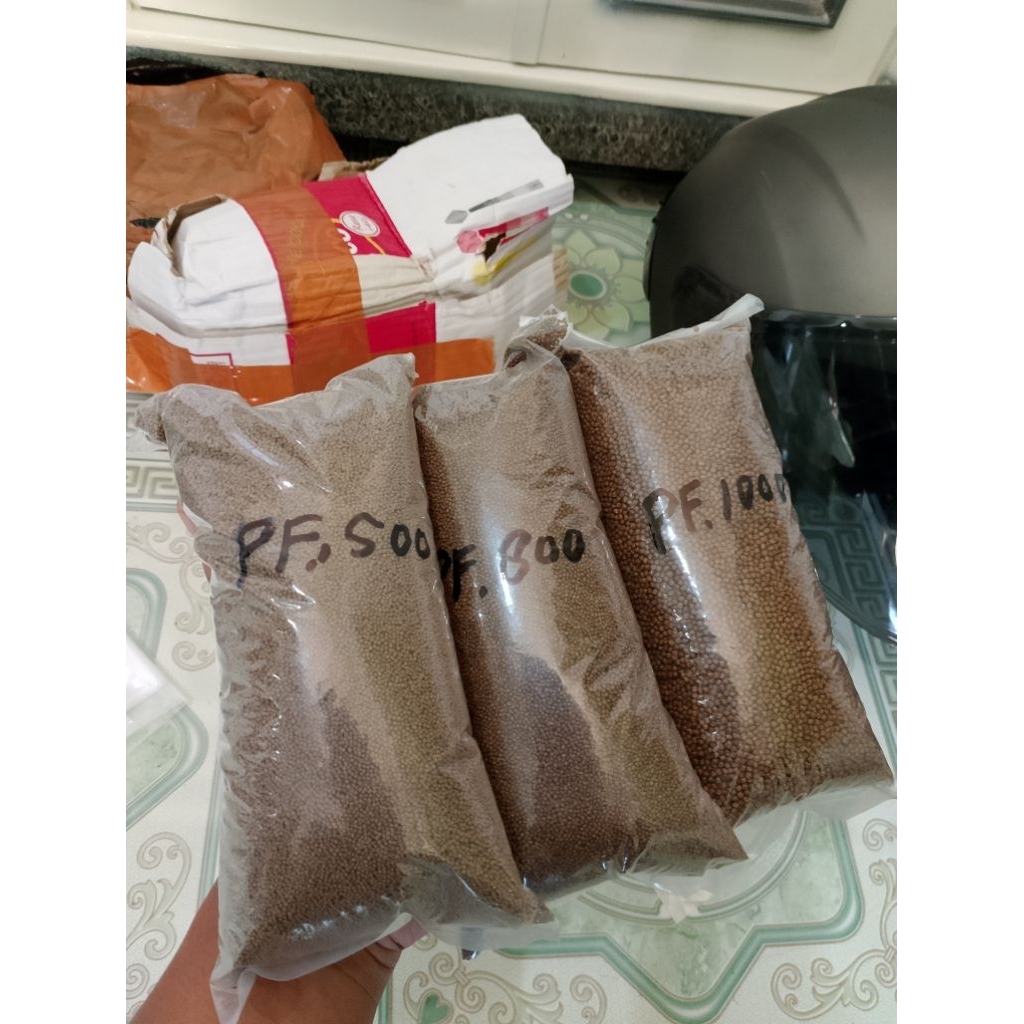 Paket 2 Bungkus Pakan ikan Hias pelet apung F500/F800/F1000/