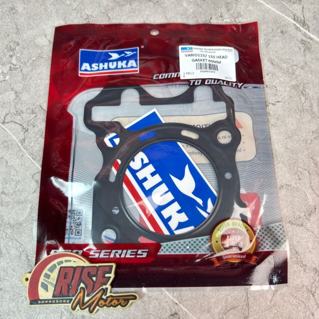 PAKING HEAD METAL VARIO 150 UK 60 MM ASHUKA