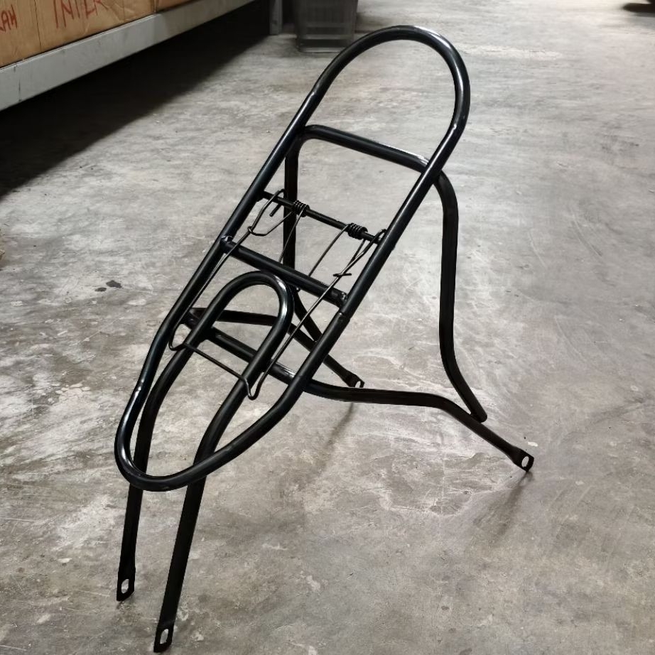 Boncengan Bagasi Sepeda Lipat Besi Hitam 16 20 inch