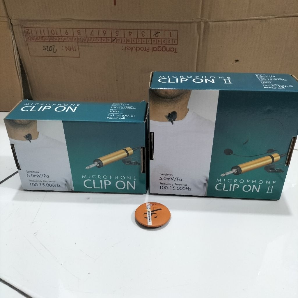 NOISE Microphone Clip On I & II, Microphone Clip on + headset