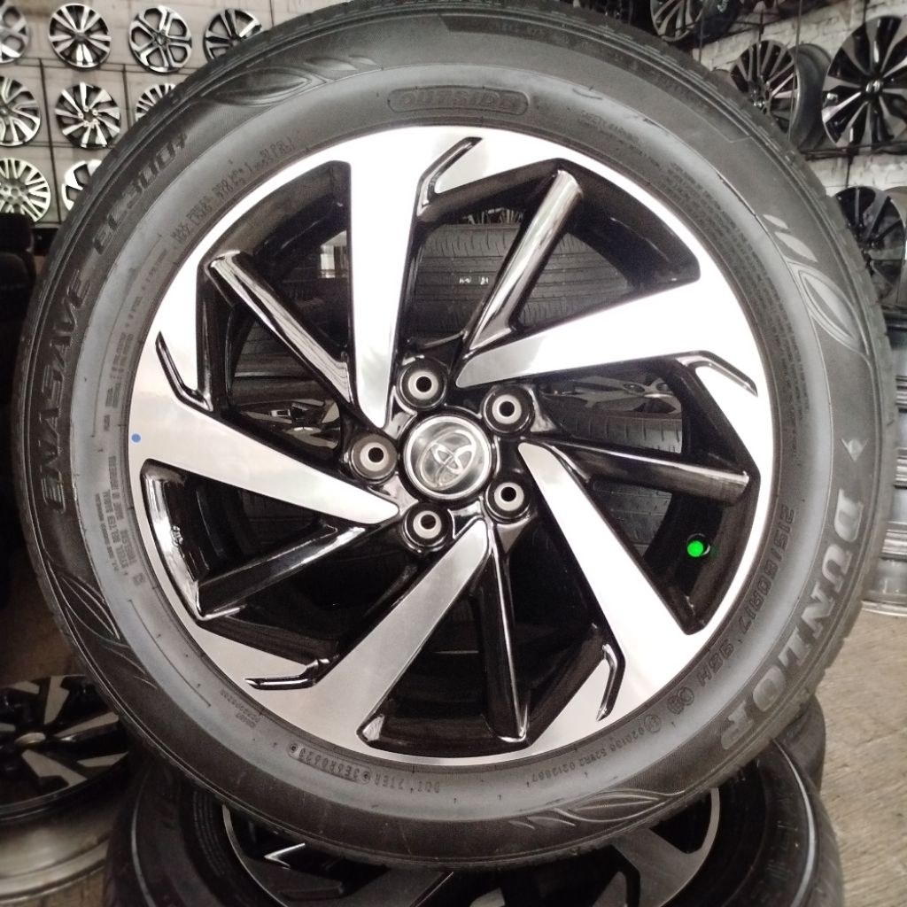 velg rush TRD R17 Original pcd 5x114 + ban. pnp terios