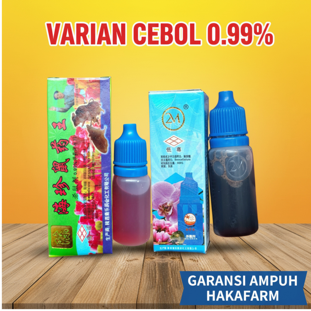 RACUN TIKUS CAIR 2M CEBOL 0.99 merah gepeng original/ Racun tikus OBAT TIKUS