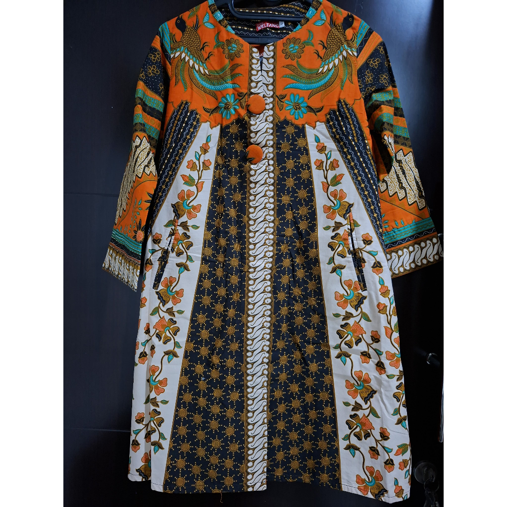 (PRELOVED) Batik Wanita / Dress Batik / Baju Terusan Batik