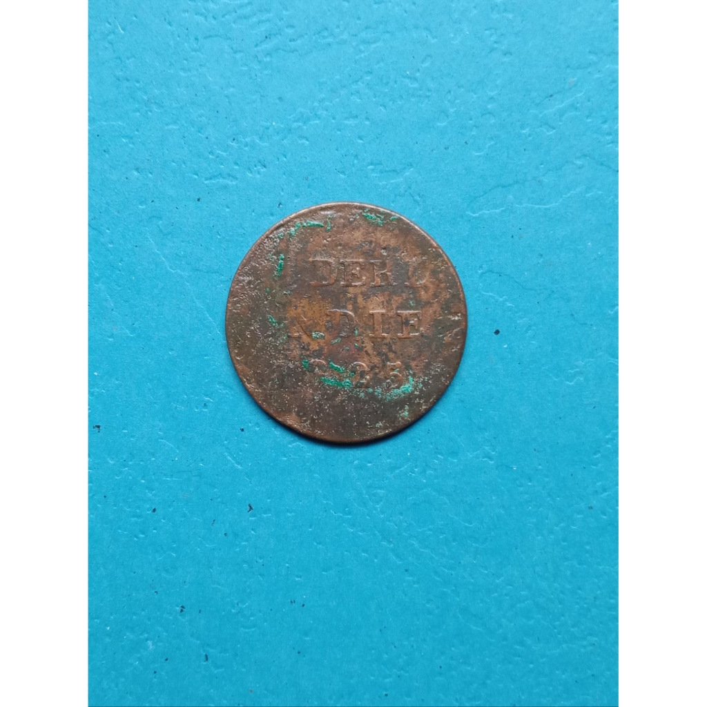 Koin 1/2 Stuiver 1825