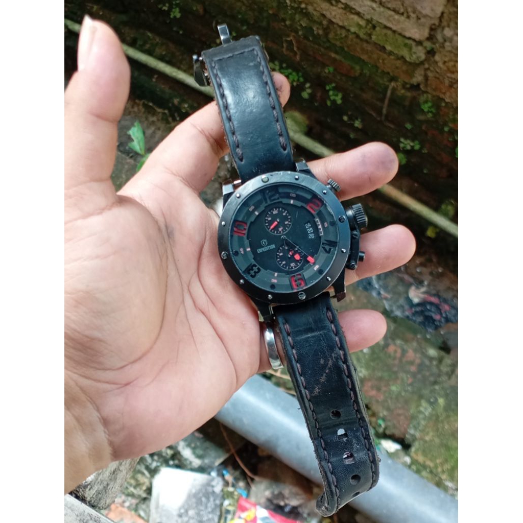 RUNGKAD JAM TANGAN EXPEDITION PRIA E6381M 100% ORIGINAL (BEKAS)
