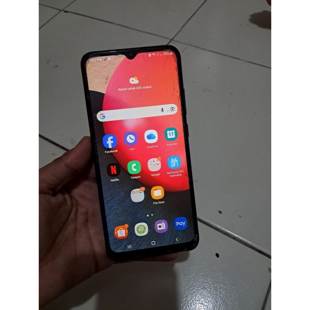 samsung a02s 4/64 minus