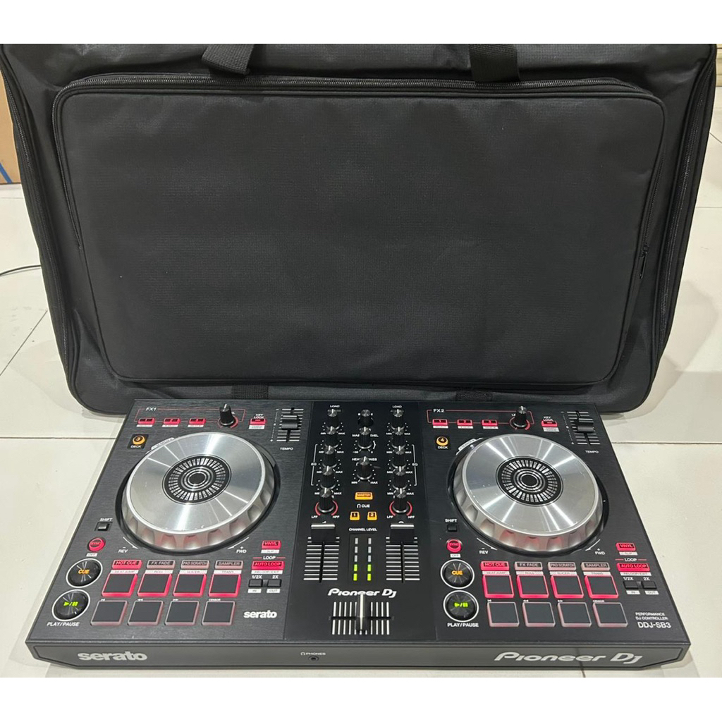 Alat DJ Pioneer DDJ SB3 + Softcase Controller DJ SB 3 Serato Limited Like DDJ 400 ; DDJ FLX4 ; DDJ F