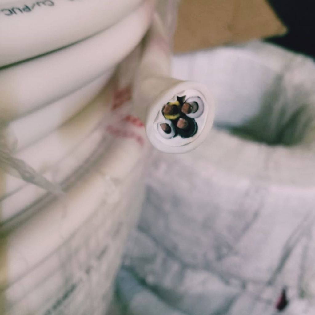 Kabel listrik NYM 4x4mm VOKSEL @50m NYM 4x4 mm