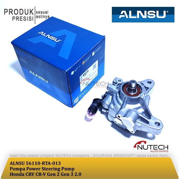 Pompa Power Steering Pump Honda CRV CR-V Gen 2 Gen 3 2.0 OEM Import 56110RTA013