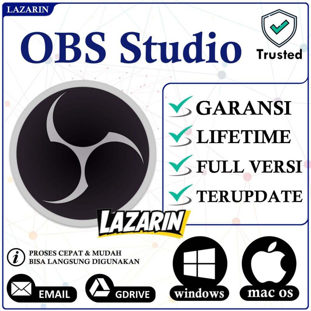 OBS Studio Full Lifetime for Win/Mac