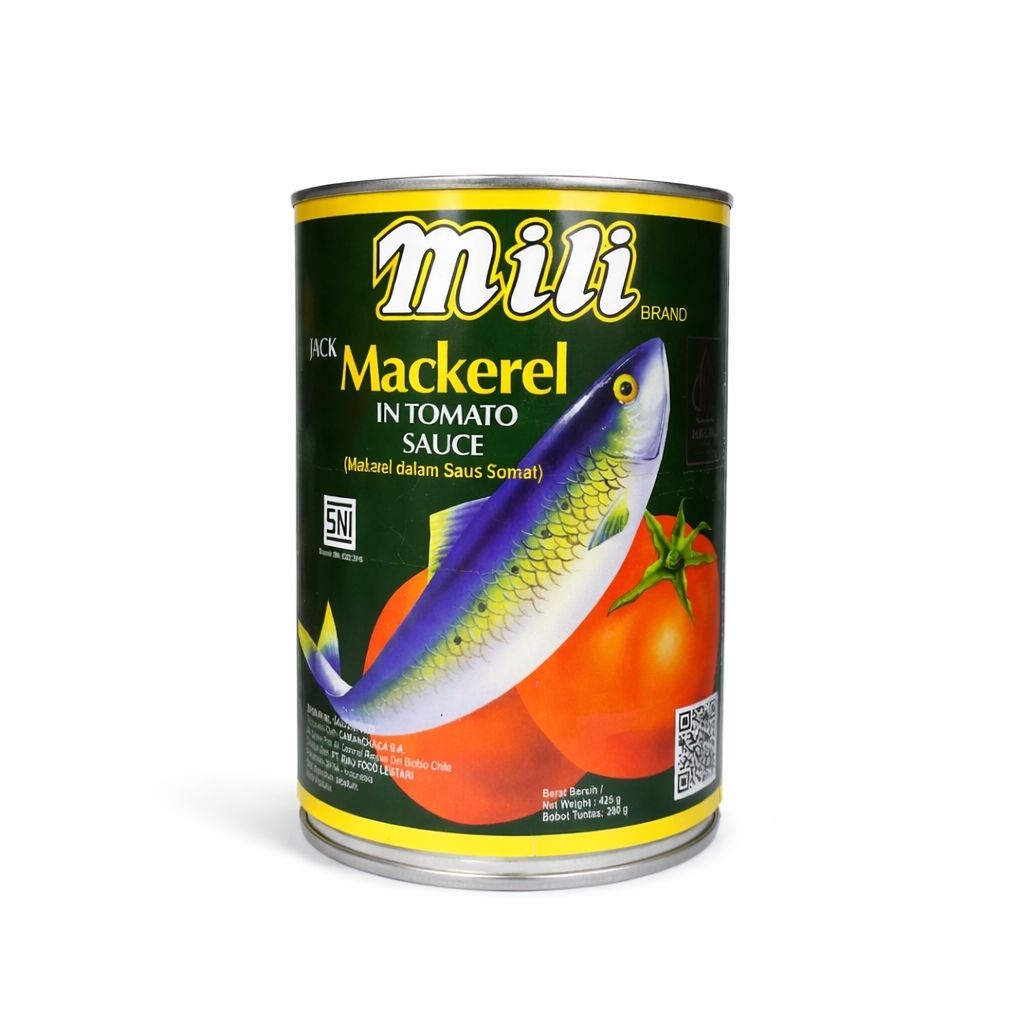 Sarden Mili Mackerel 155g 425g