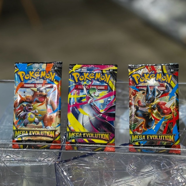 Pokemon Mega Evolution Booster Pack English Version (100% AUTHENTIC)