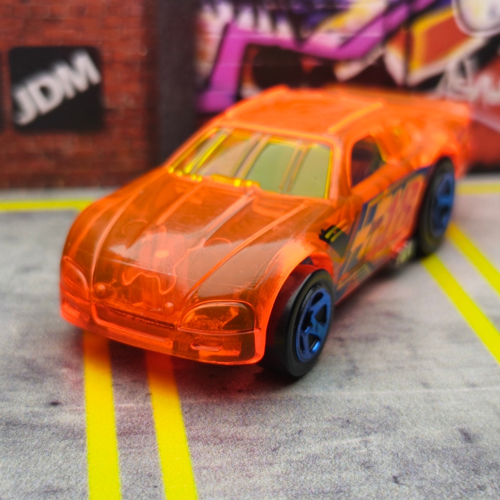 Hot Wheels loose Stockar Transparan orange