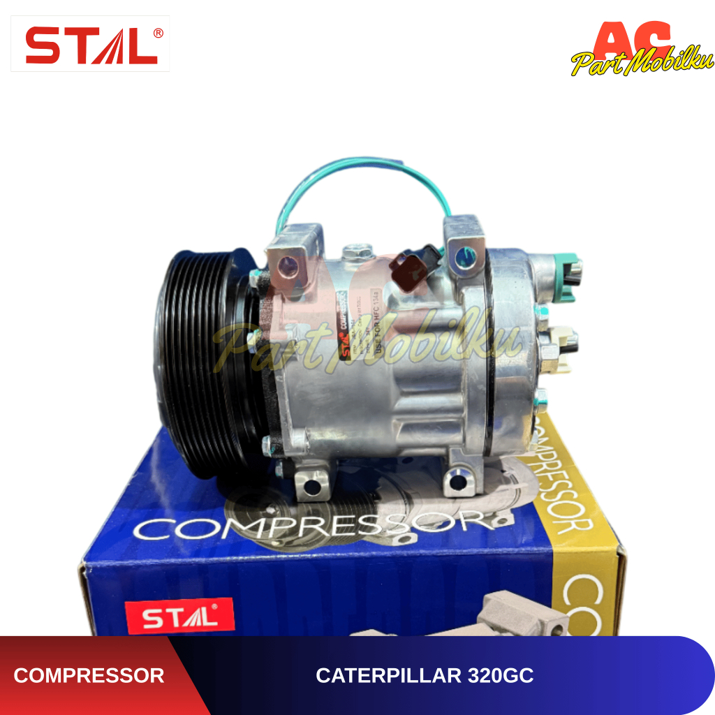 Kompresor AC Mobil (ASSY) Caterpillar CAT 320GC Compressor