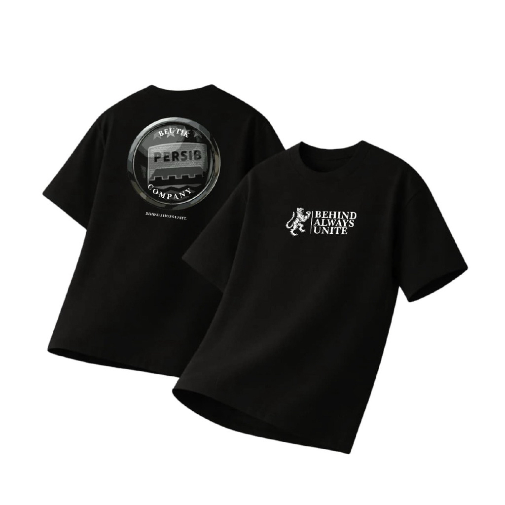 Tshirt Behind Always Unite | Black | Beutik Company