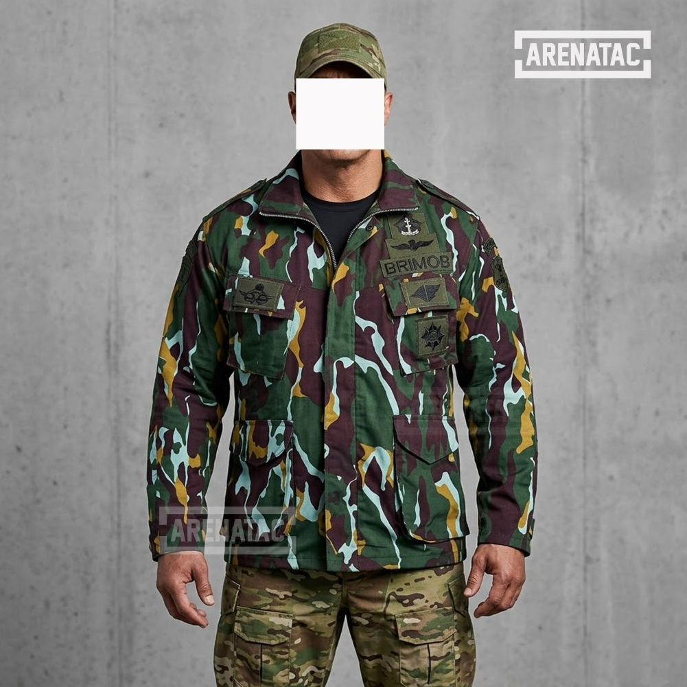 Jaket Atribut Brimob Tactical
