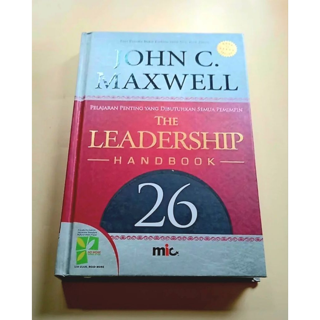( Ori ) The Leadership Handbook John C. Maxwell