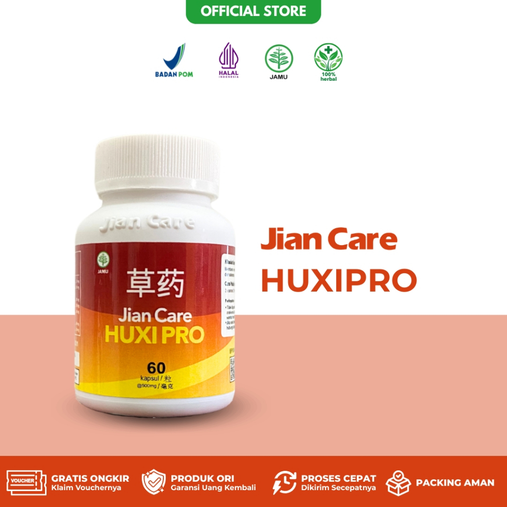 Jian Care HuxiPro - Obat Herbal Cina Untuk Batuk Gak Sembuh-sembuh
