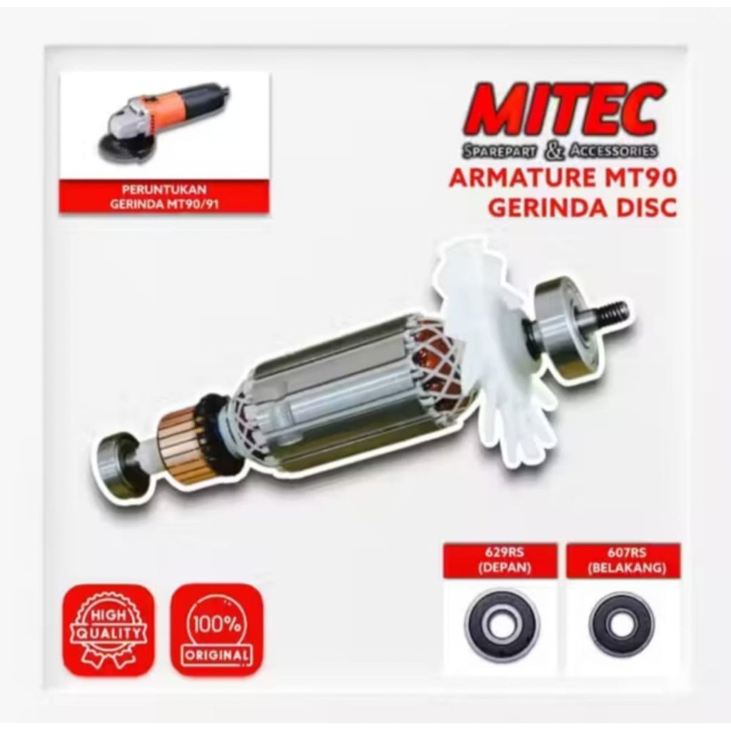 Armature Gerinda Maktec MT90 Angker Gerinda Maktec MT90