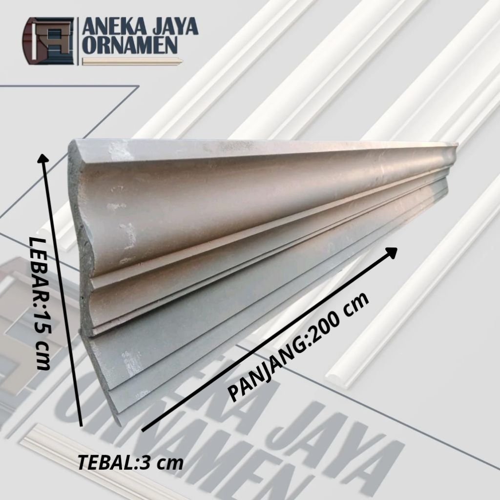 Lis plang profil beton