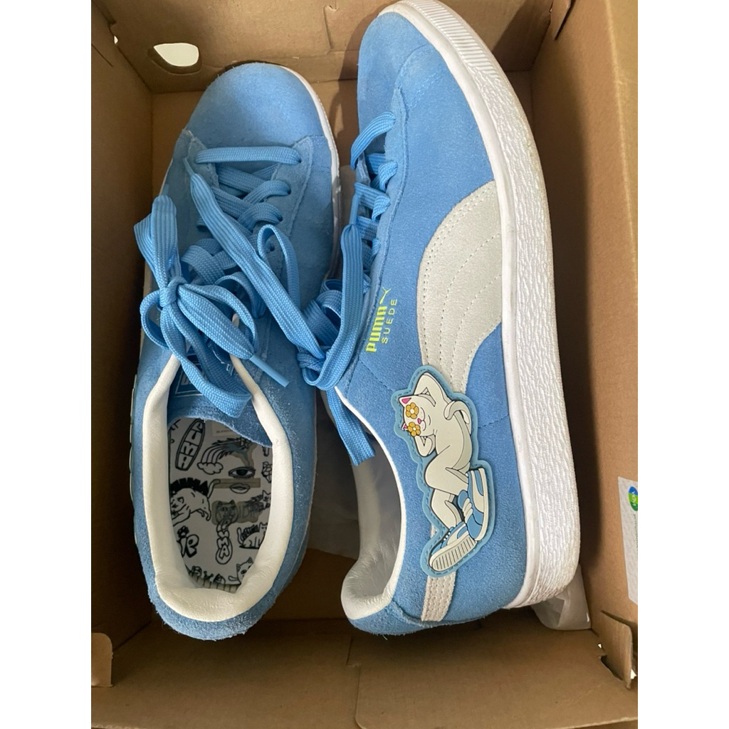 Puma Suede RipNDip Regal Blue White