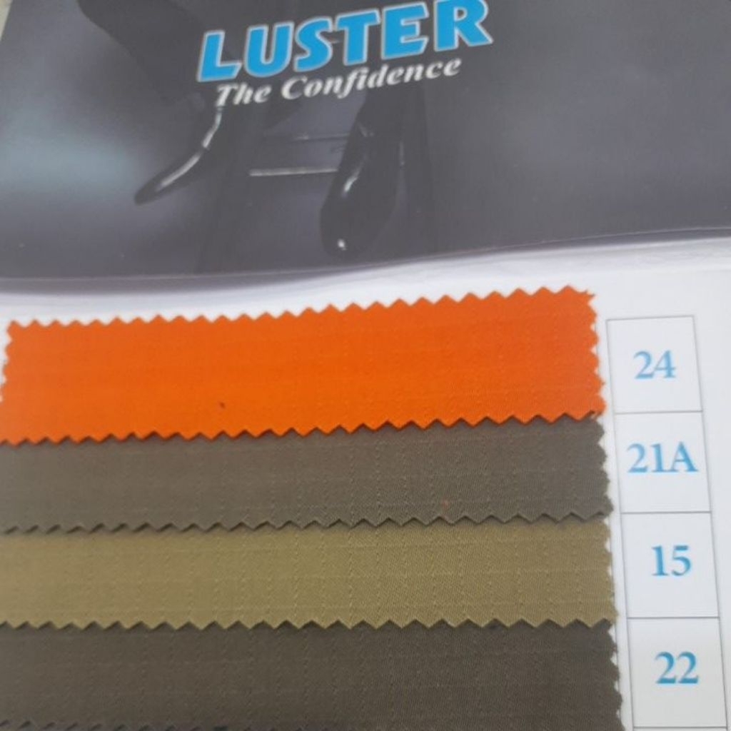 Kain Seragam Satpol PP Luster Kotak Kode 22