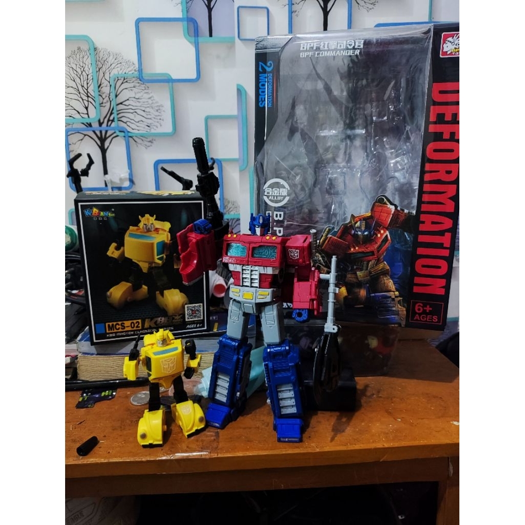 kbb Bumblebee dan bpf optimus prime siege