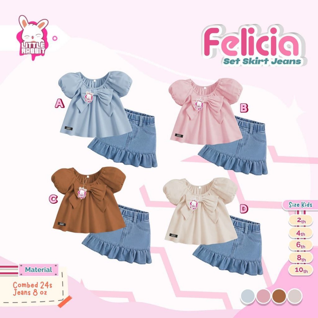 Little Rabbit - Felicia set skirt jeans