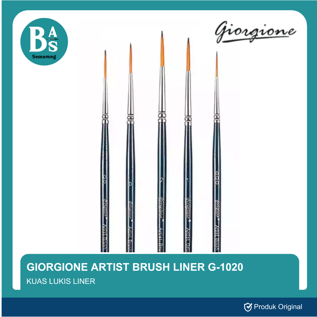 Giorgione Artist Brush Liner G-1020 - Kuas Lukis - BAS Semarang