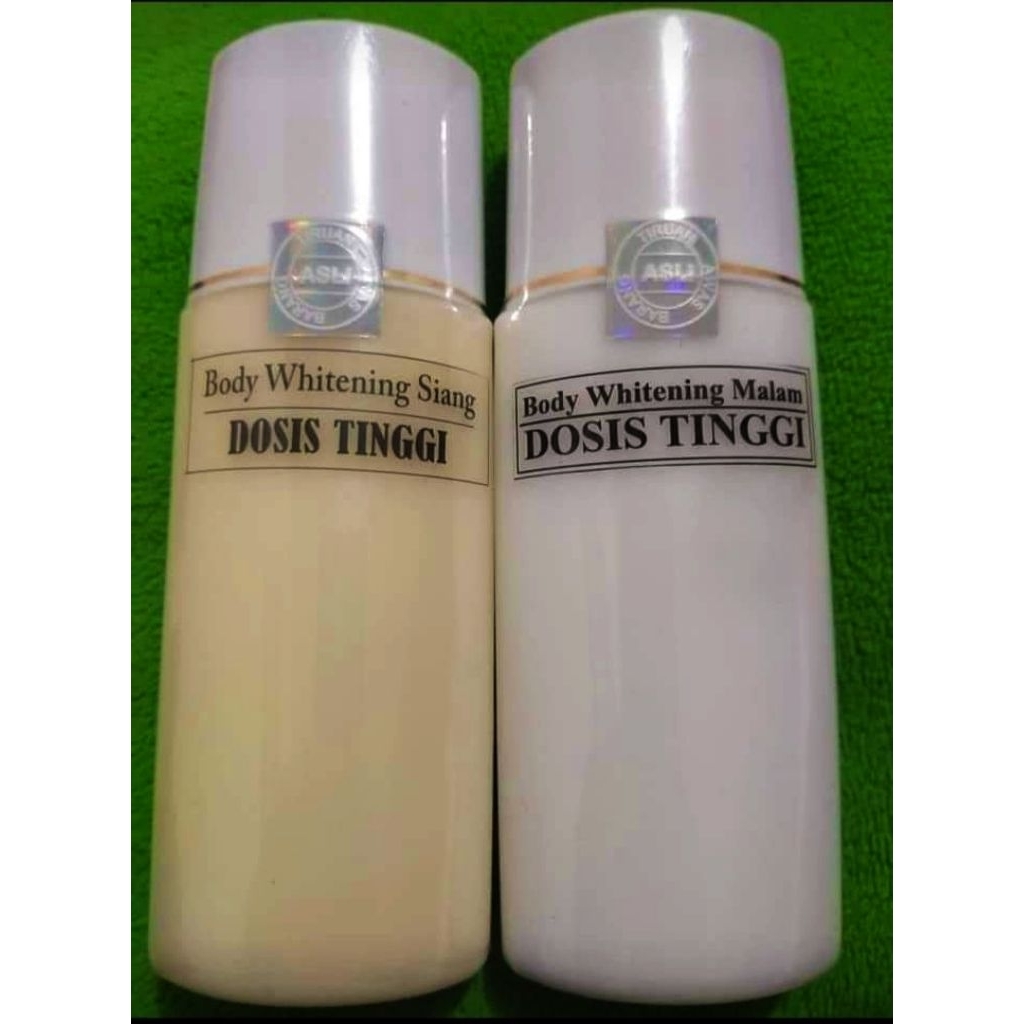 HB EXTRA WHITENING BPOM[ PAKET SIANG & MALAM ] HAND BODY LOTION PEMUTIH BPOM
