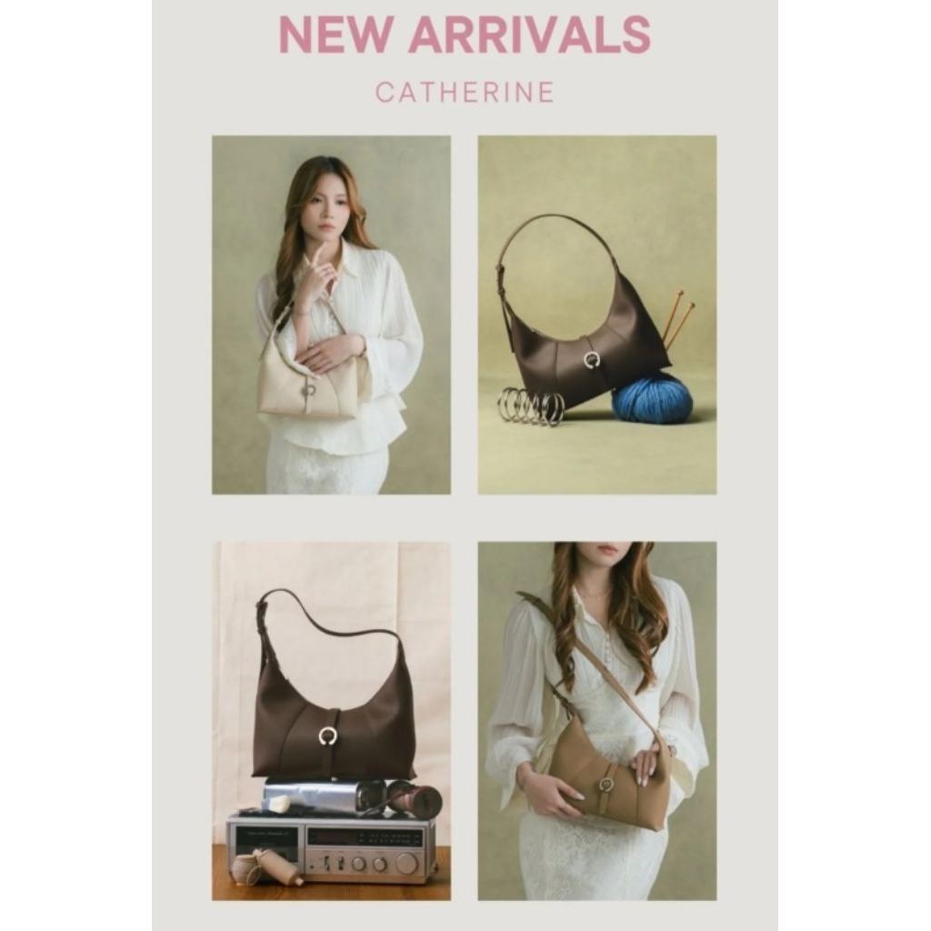 CATHERINE SHOULDER BAG CHRISTY NG 100% MALAYSIA