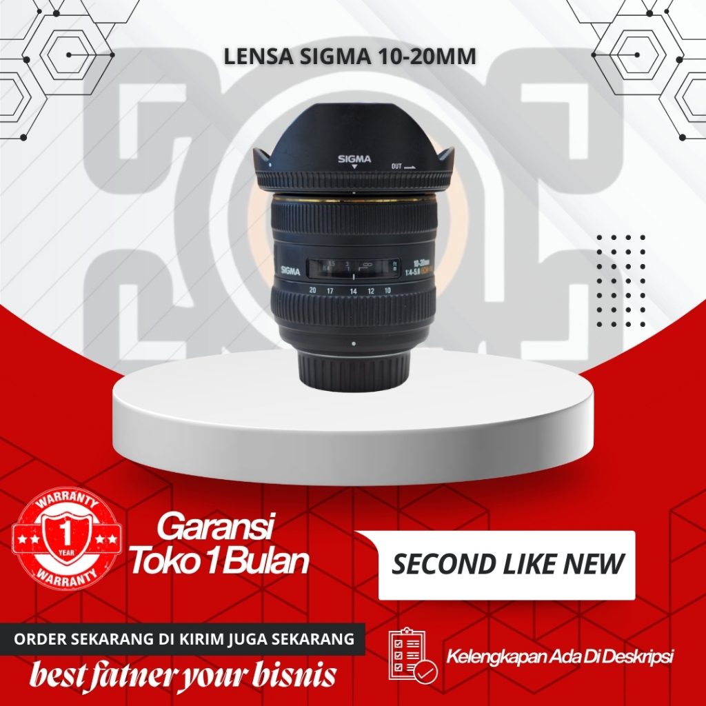 LENSA SIGMA 10-20MM NIKON