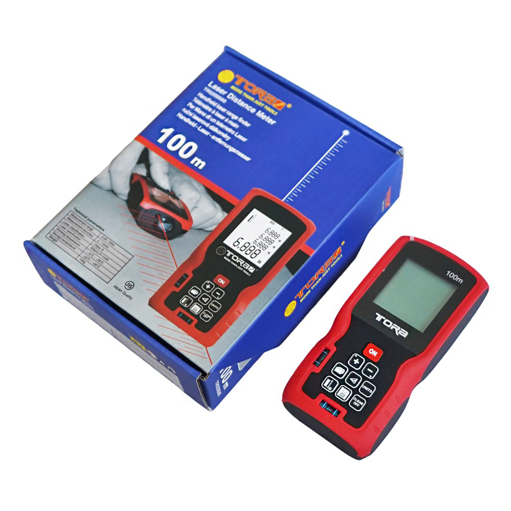 TORA Meteran Laser 100 Meter - Laser Distance Meter