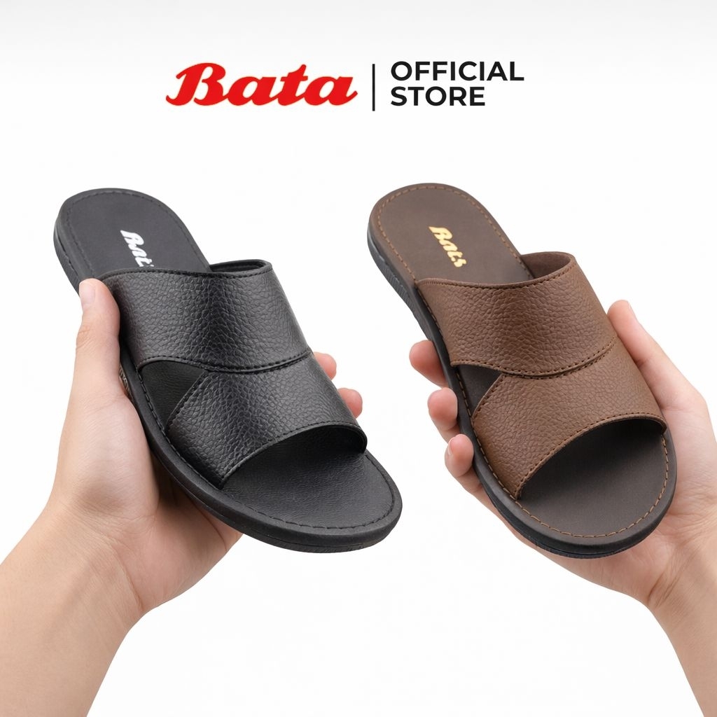 Sandal bata slopPria Kulit