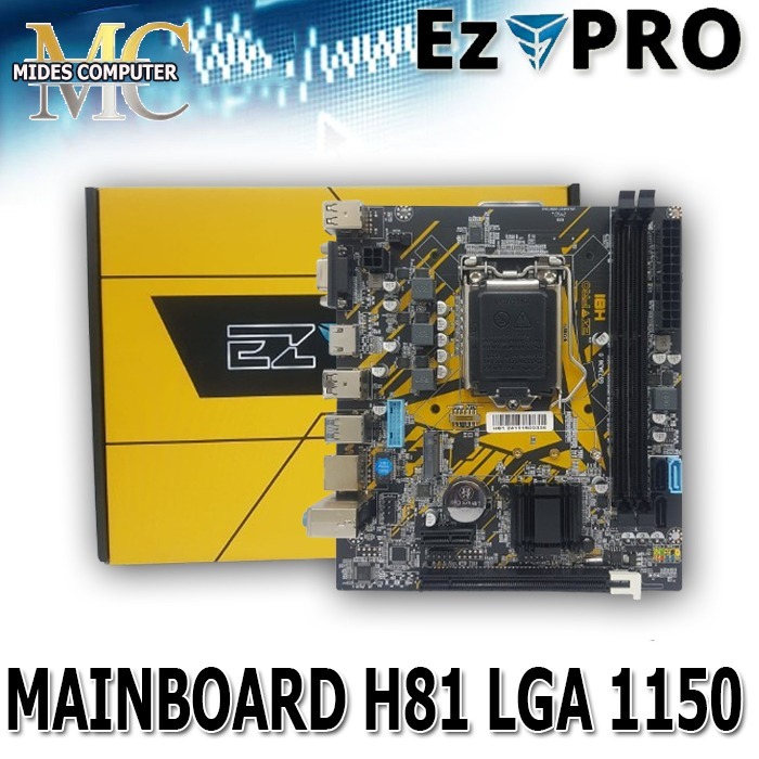 MOBO h61 / H81 / H110  Ezpro New Motherboard NVME New