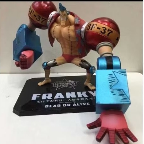 figure one piece Franky mechanic action figurarts Franky