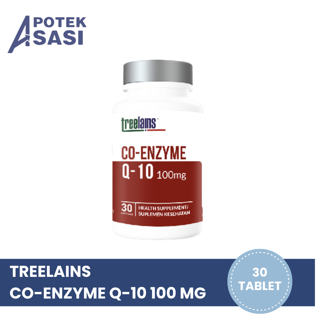 Treelains Co-Enzym Q-10 100 MG Isi 30 Tablet