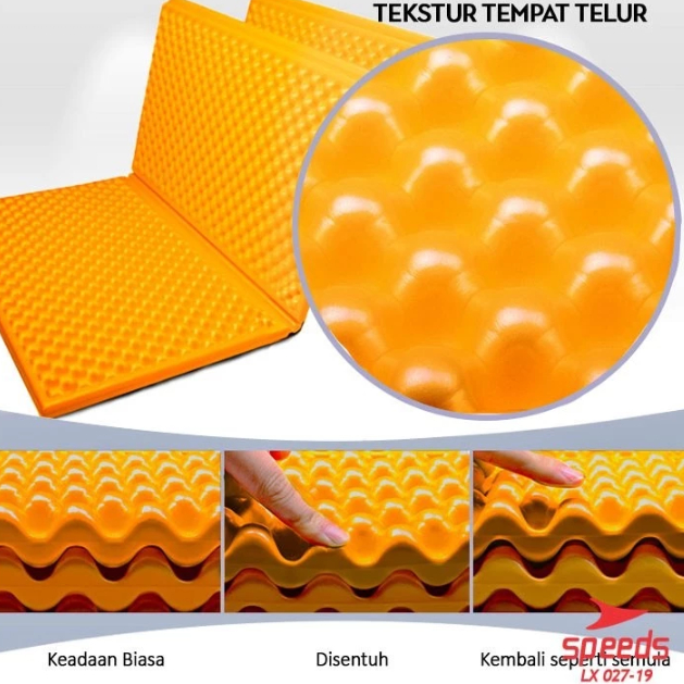 Speeds Matras Lipat Duduk Xpe Polos Olahraga Yoga Playmat Playmate Baby Tebal Karpet Outdoor Matras