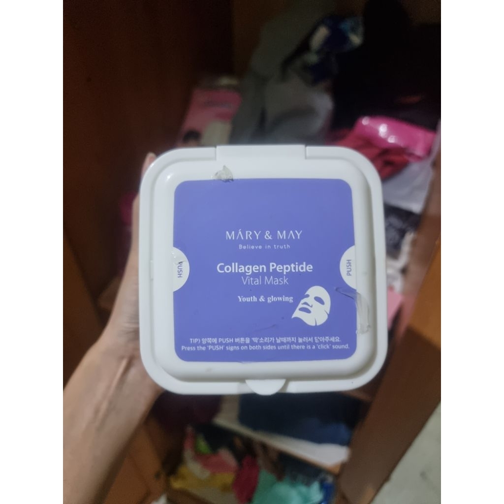 Preloved Mary May Collage Peptide Sheet Mask